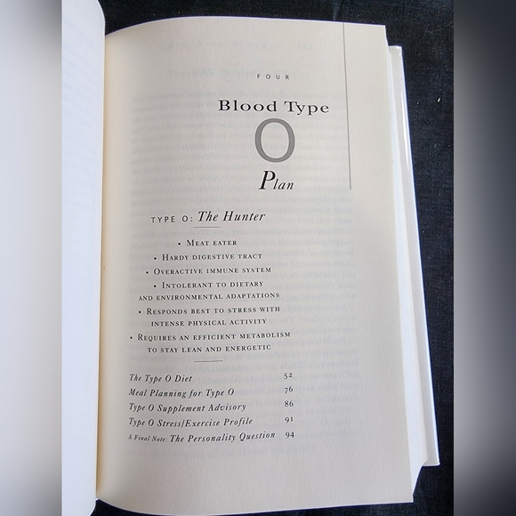 B1. Eat Right 4 Your Type book plus cookbook, Type A. - Picture 10 of 16